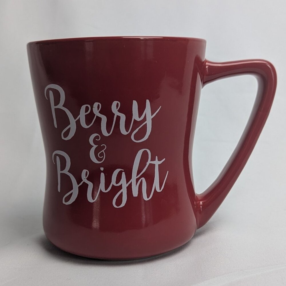 Large Maroon Coffee Mug